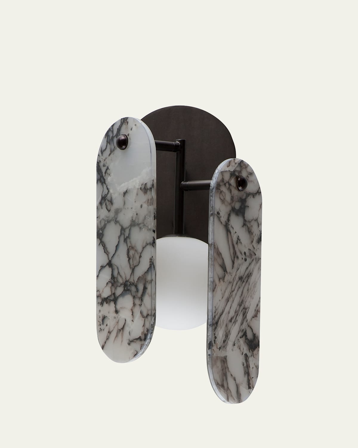 Studio M Nina Magon Design from  Megalith Wall Sconce Striae Arya