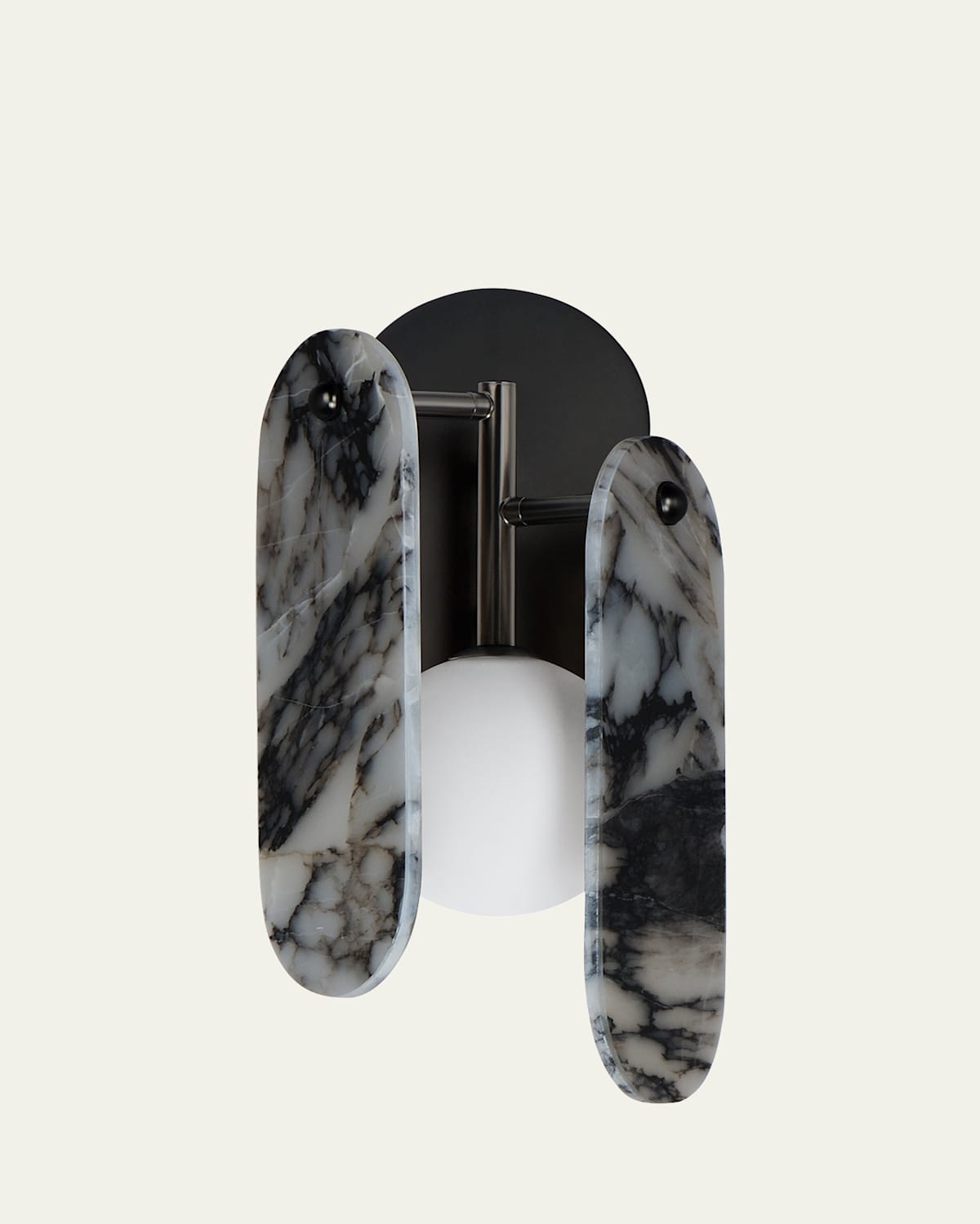 Studio M Nina Magon Design from  Megalith Wall Sconce Striae Arya