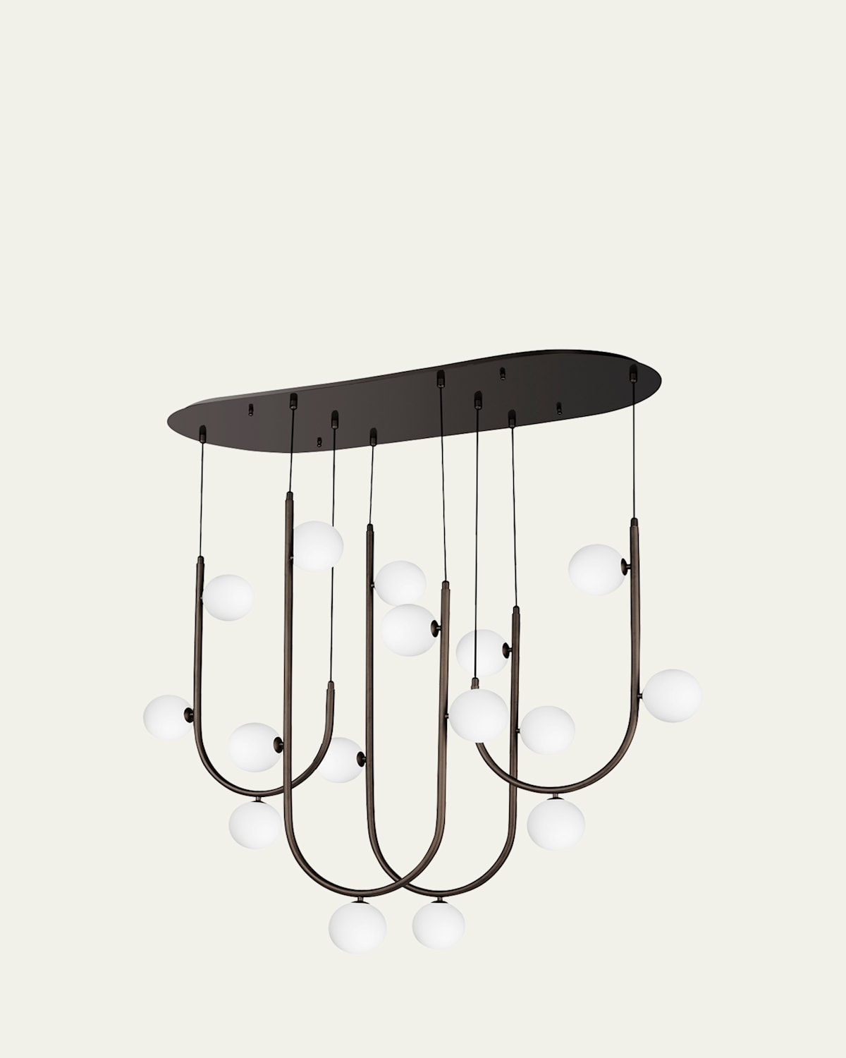 Studio M x Nina Magon design from  Contour 16-Light Cord Hung Pendant 3000K