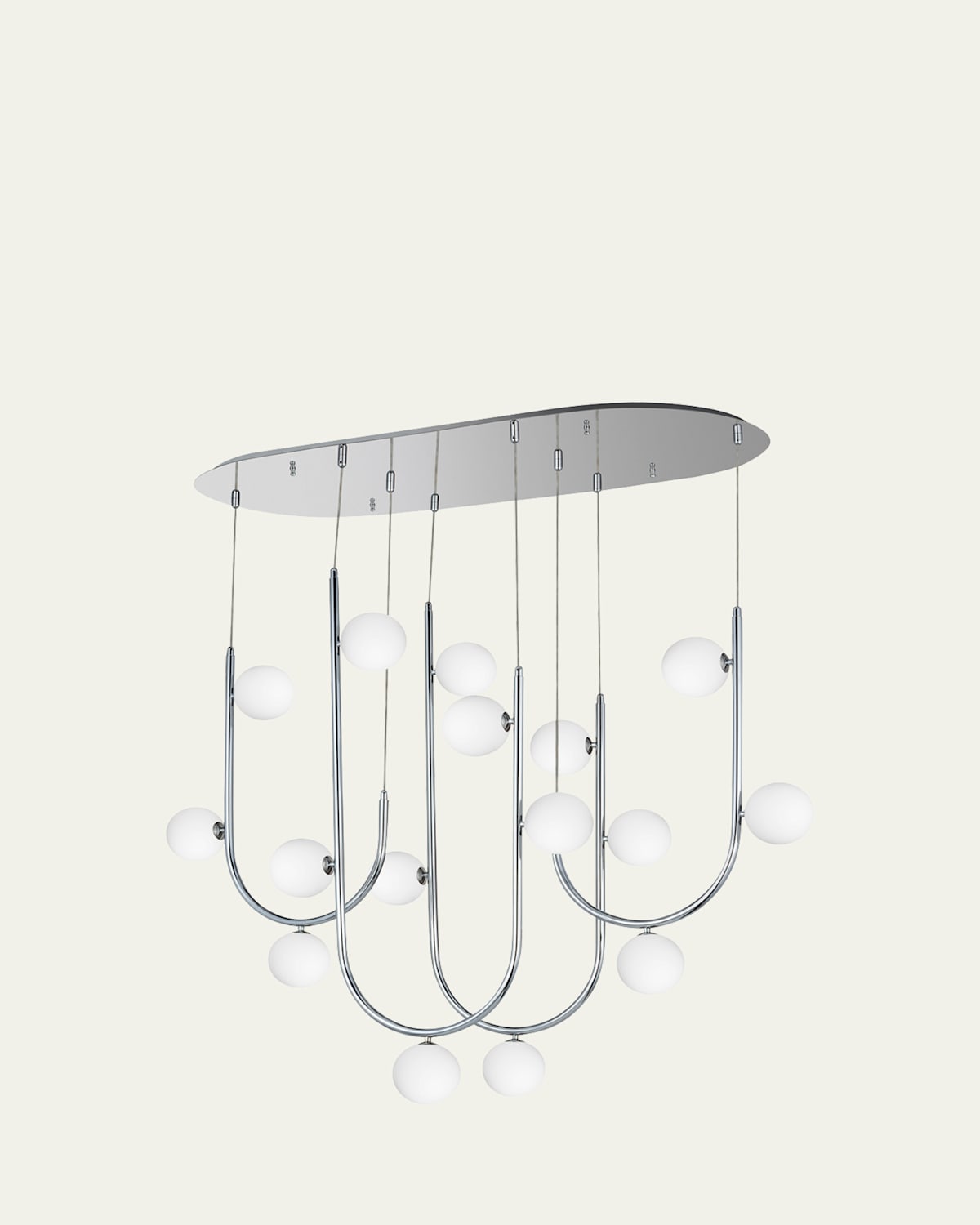 Studio M x Nina Magon design from Contour 16-Light Cord Hung Pendant 4000K