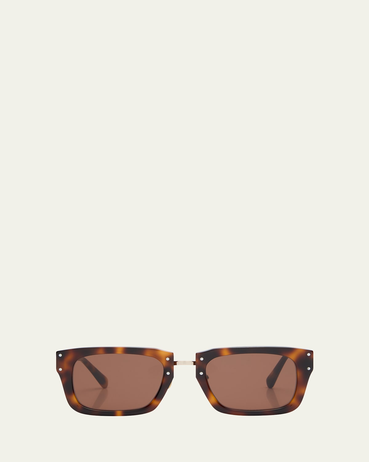 Jacquemus Les Lunettes Soli Acetate Rectangle Sunglasses