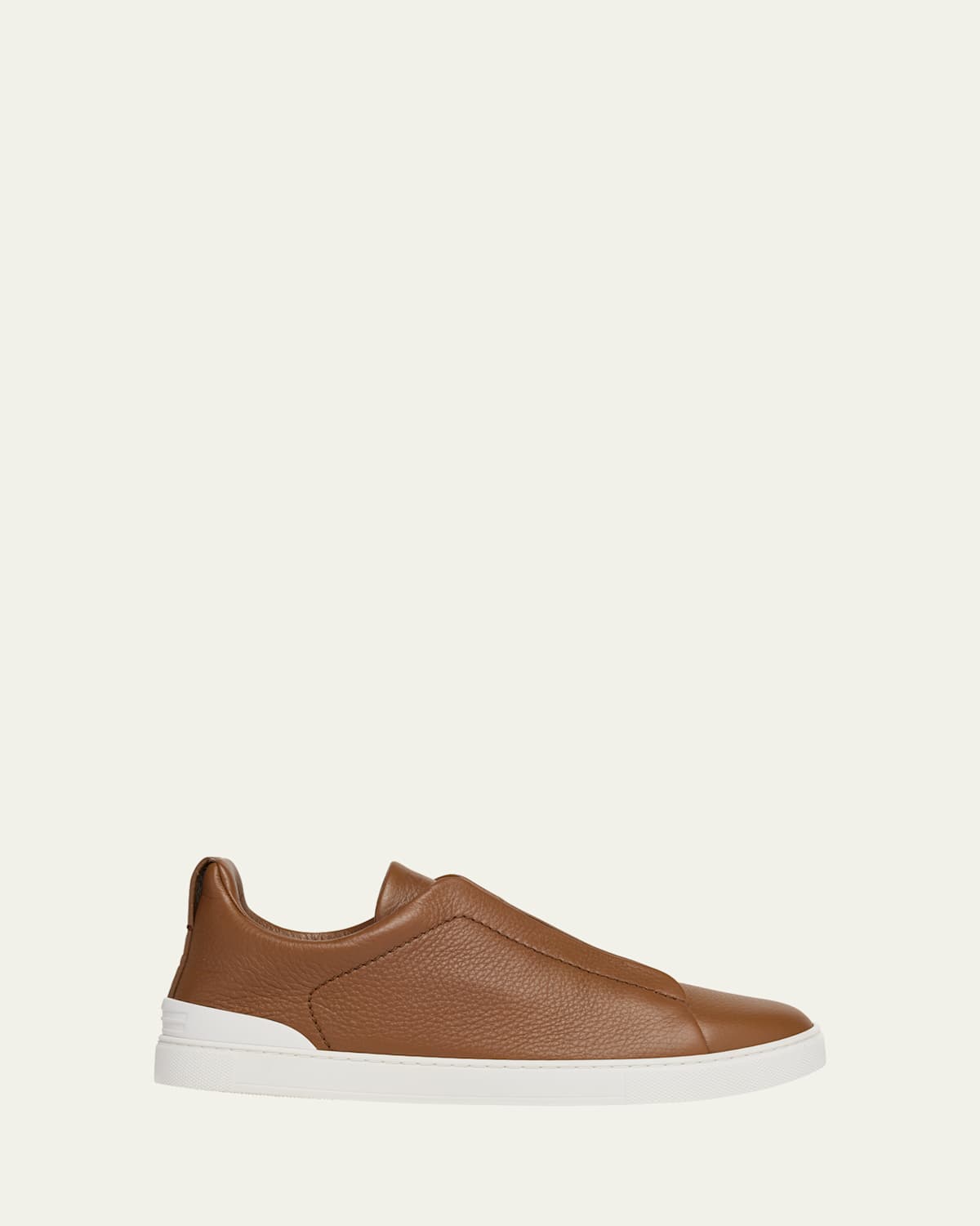 Zegna Baskets Triple Stitch Secondskin Foliage Foncé In Foliage