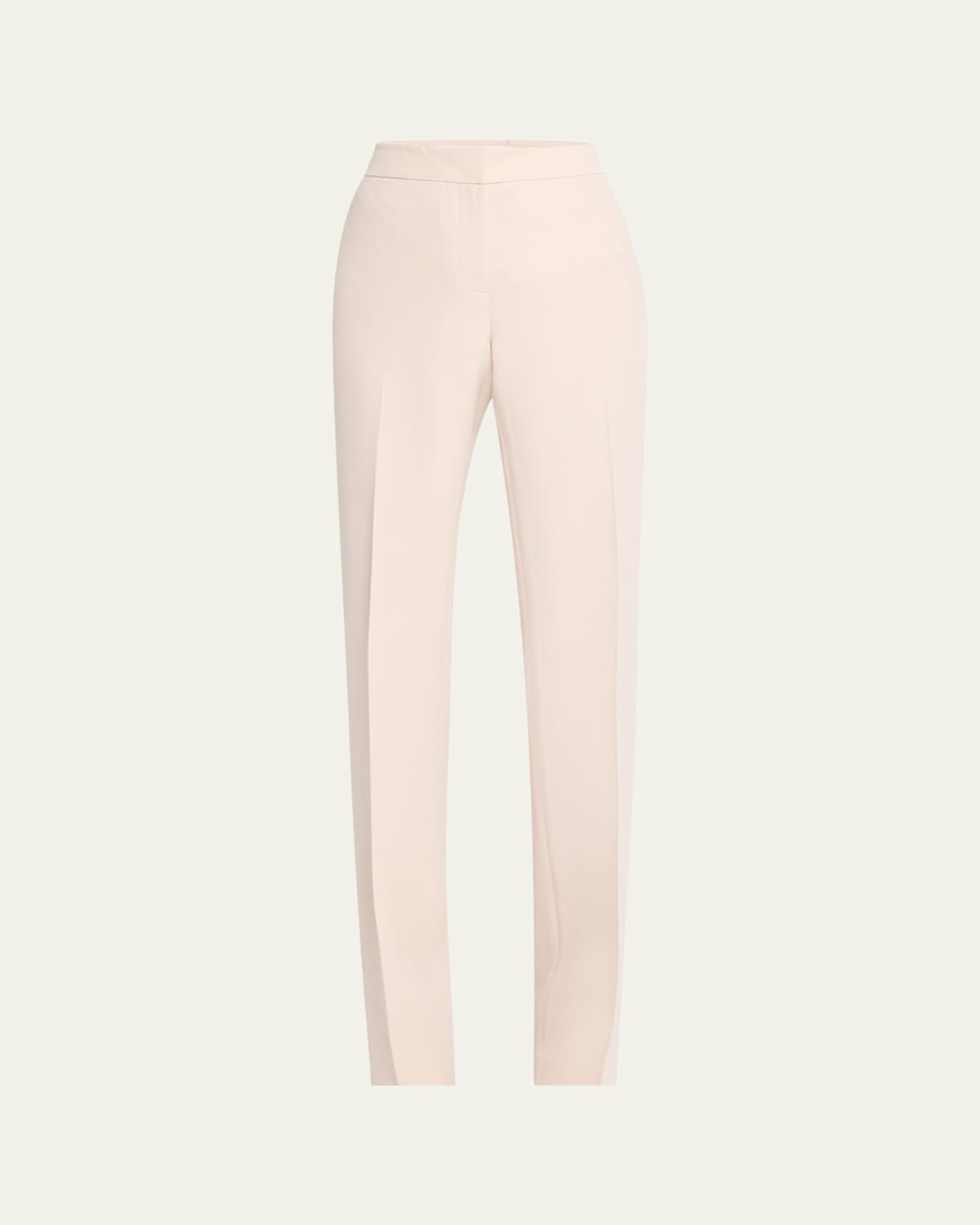 Barrow Straight-Leg Wool-Silk Pants