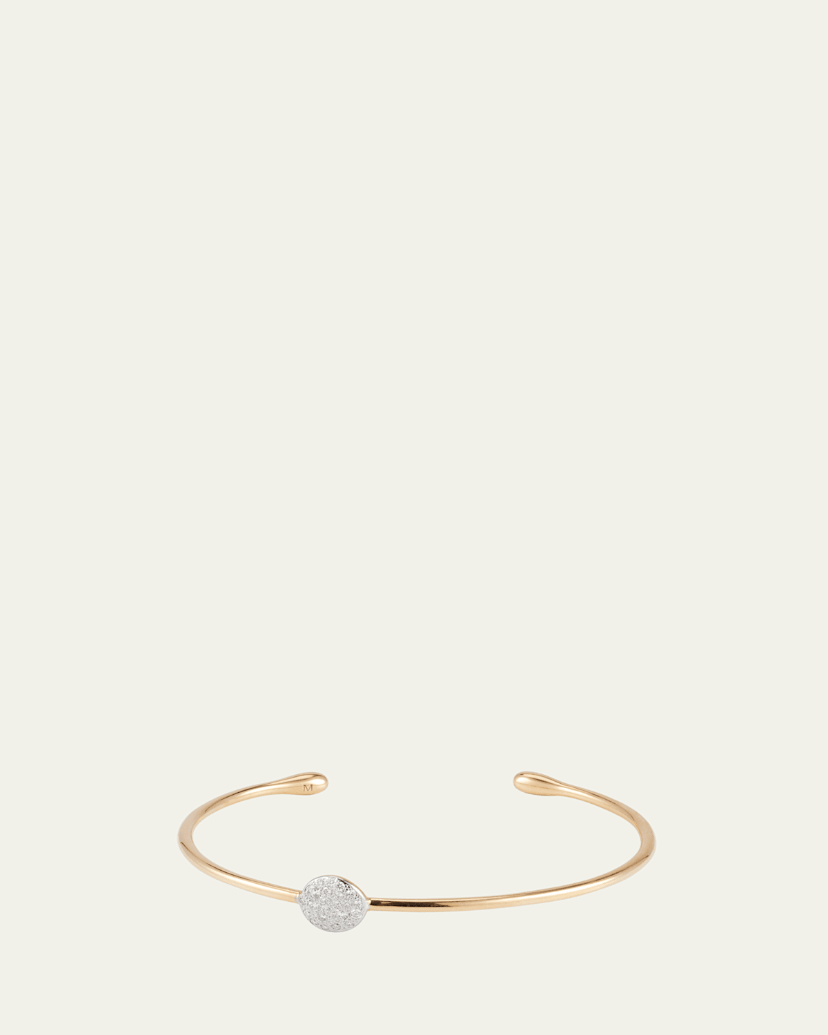 Sabbia White Diamond Station Bracelet in 18K Rose Gold
