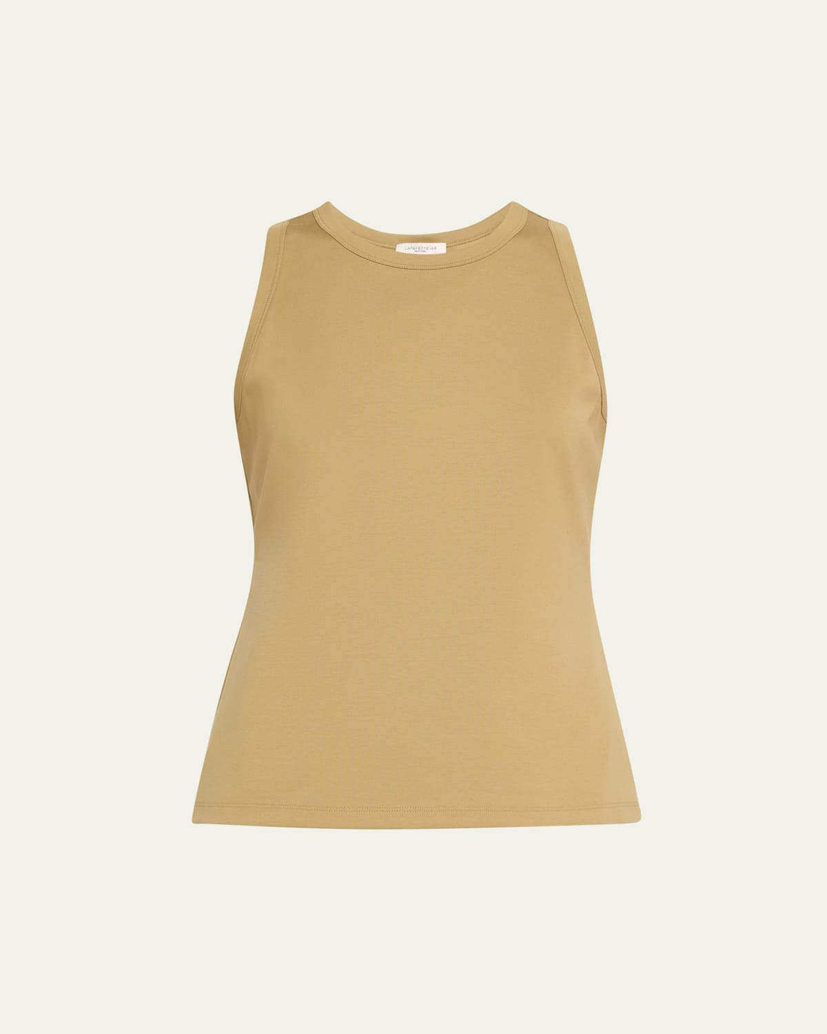 Swiss Cotton Rib Racerback Tank