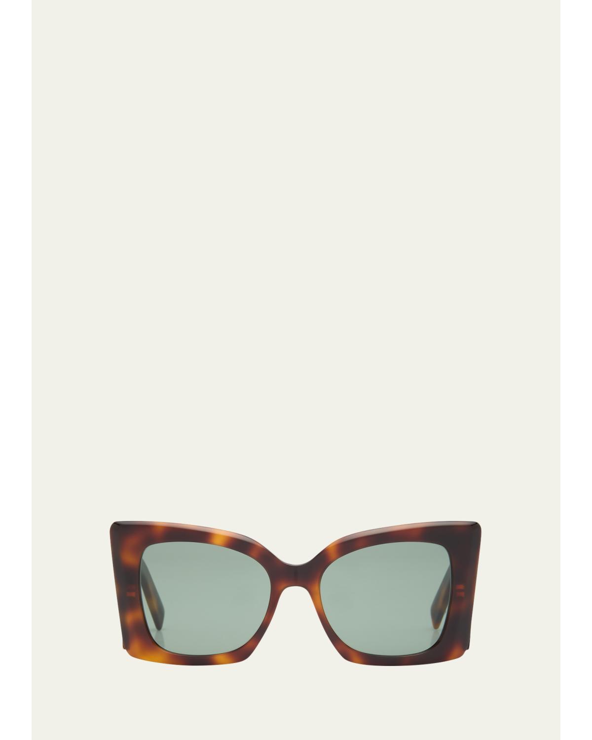 Blaze Acetate Cat-Eye Sunglasses
