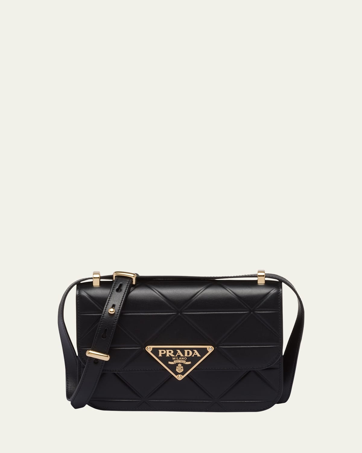 Prada Small Triangle Quilted Shoulder Bag