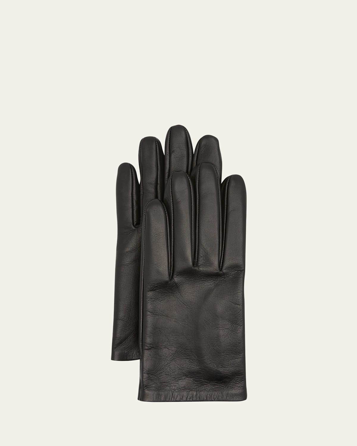 THE ROW Lorella Short Leather Gloves