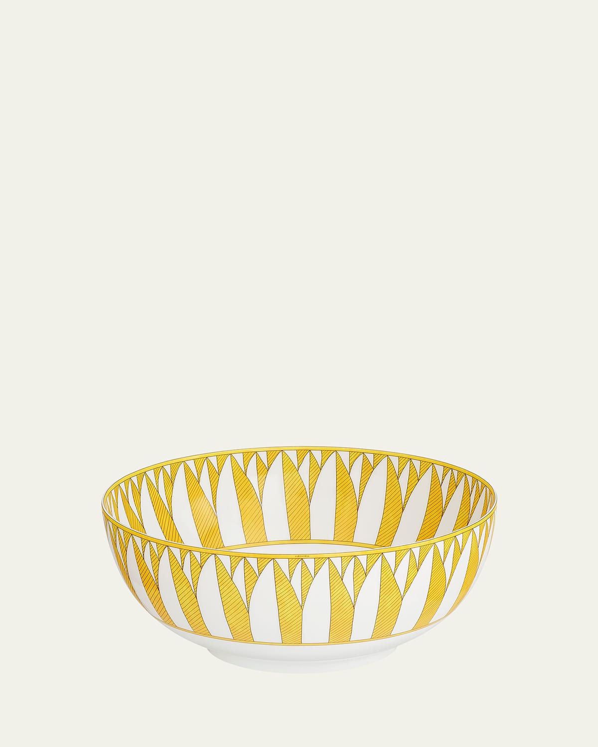 Pre-owned Hermes Soleil D' Large Salad Bowl