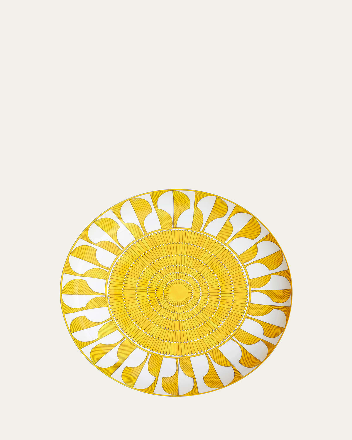 Pre-owned Hermes Soleil D' Large Round Platter