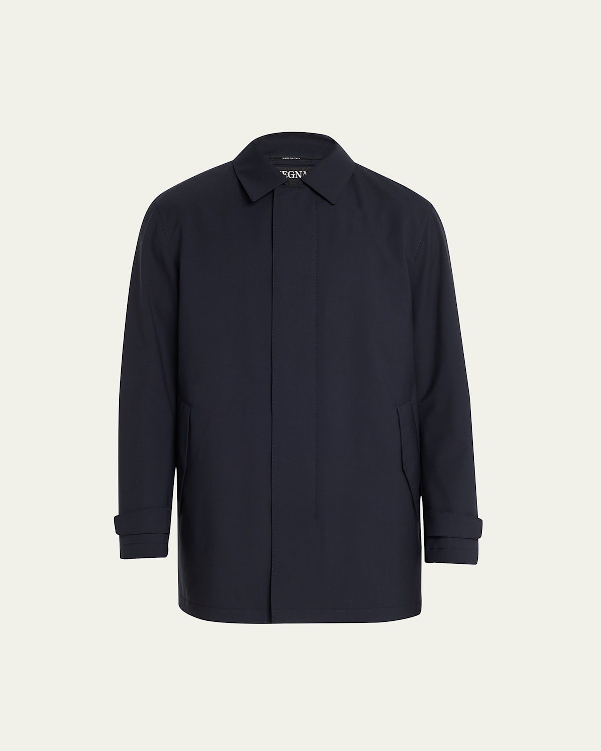 ZEGNA MEN'S TROFEO ELEMENTS CAR COAT 