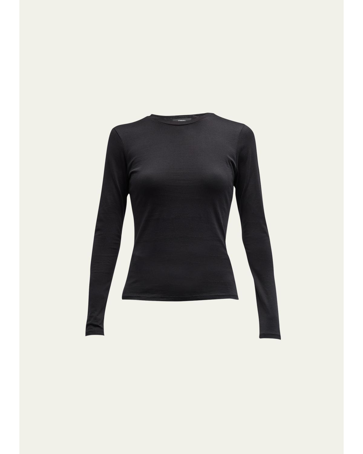 Tiny Tee Long-Sleeve Cotton T-Shirt