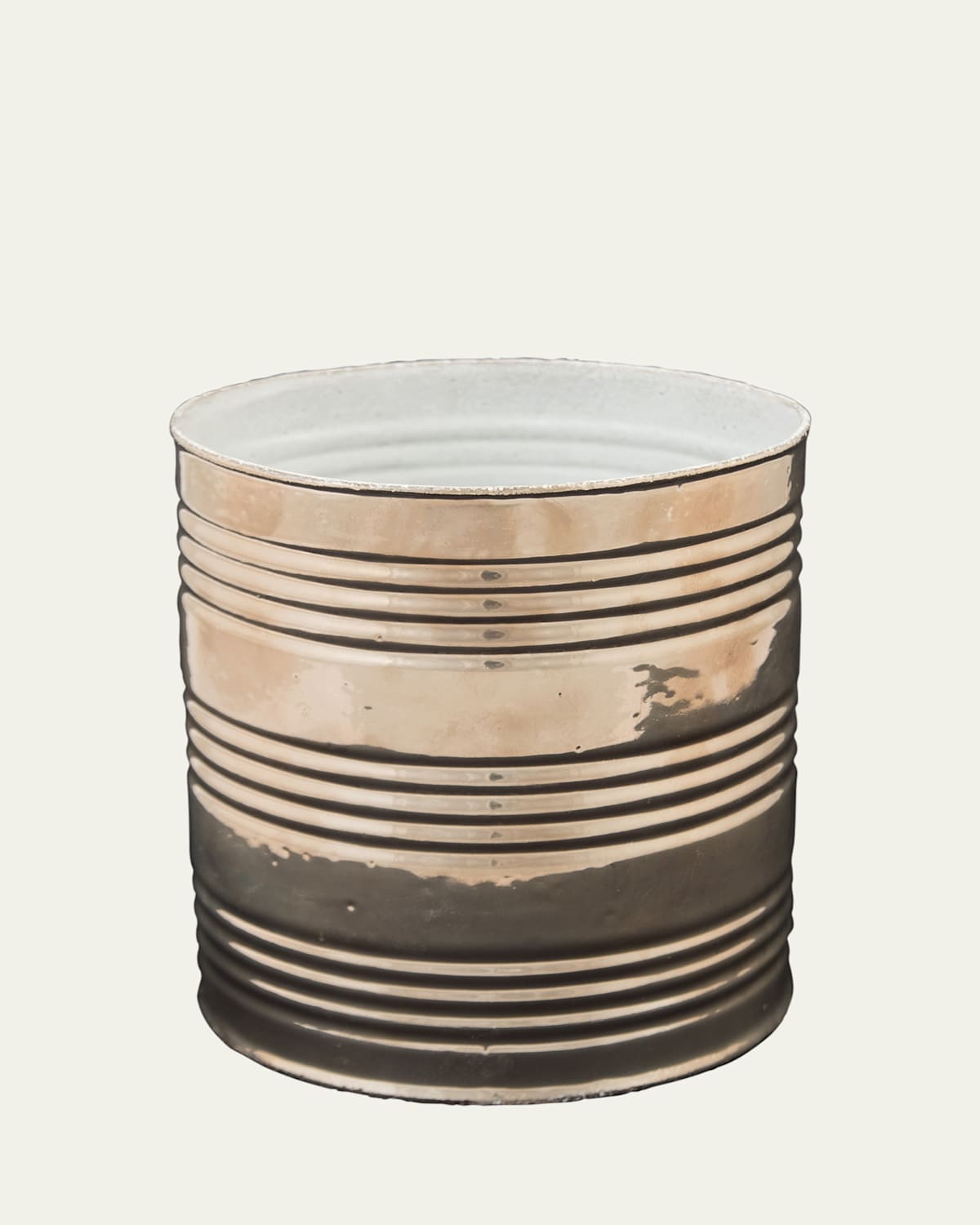 Astier De Vilatte Conserve Vase With Platinum Exterior In Multi