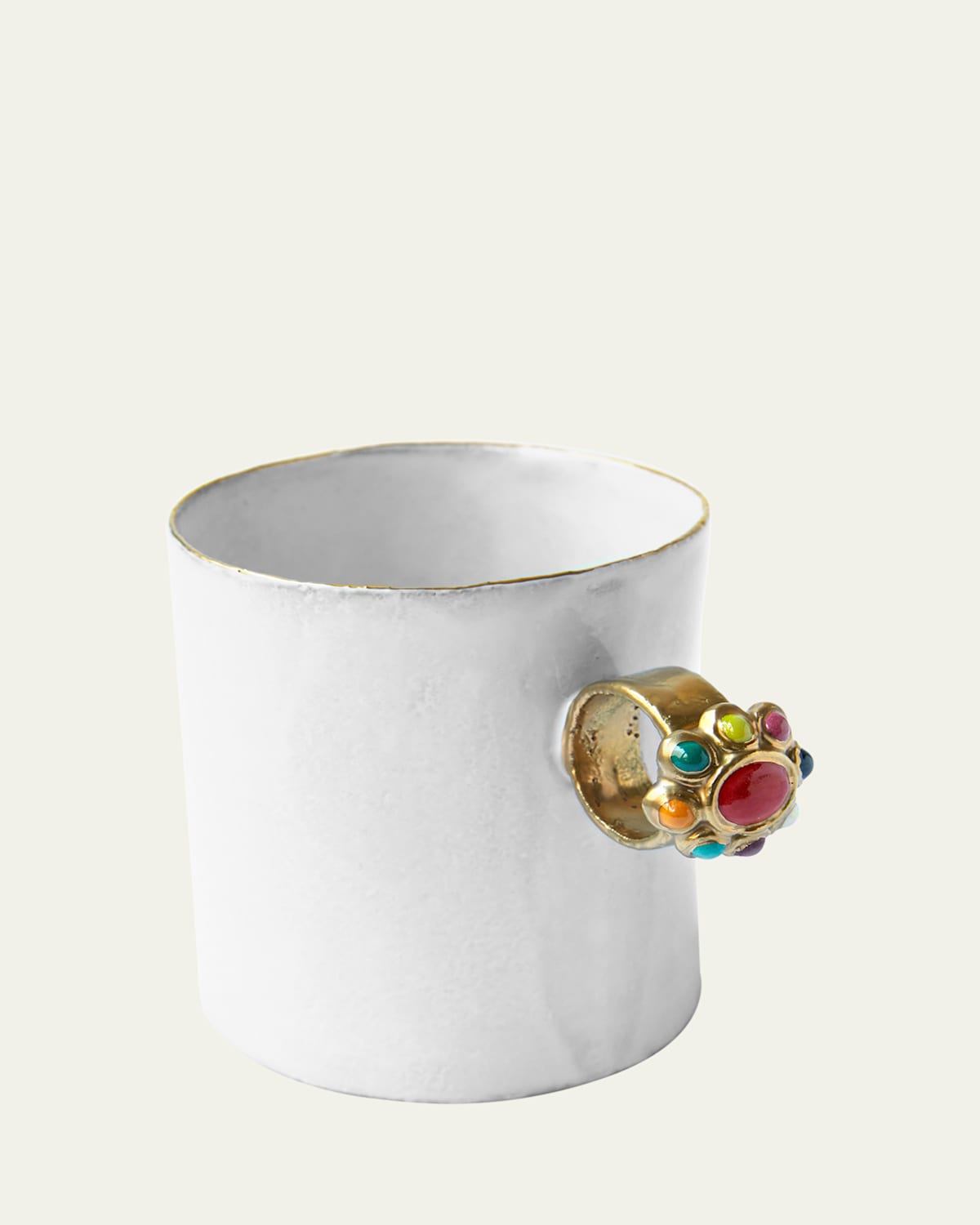 Serena Red Multicolour Cup