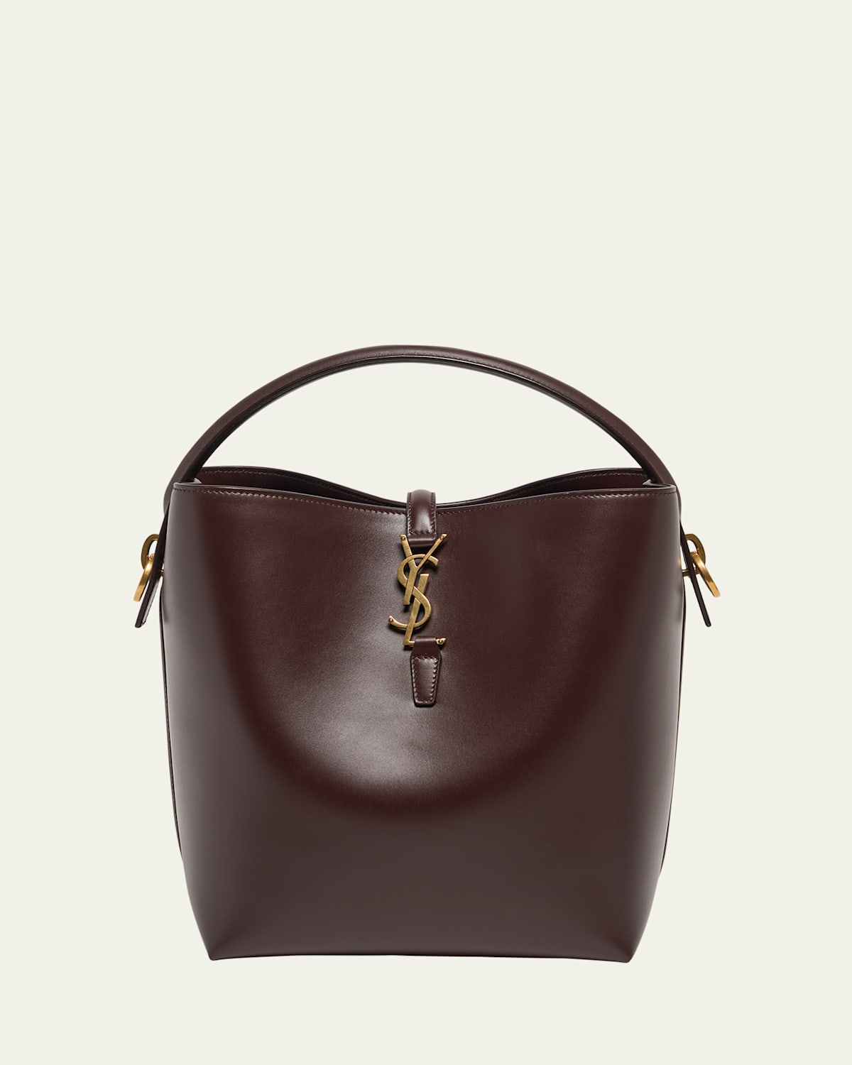 Le 37 YSL Bucket Bag in Smooth Leather