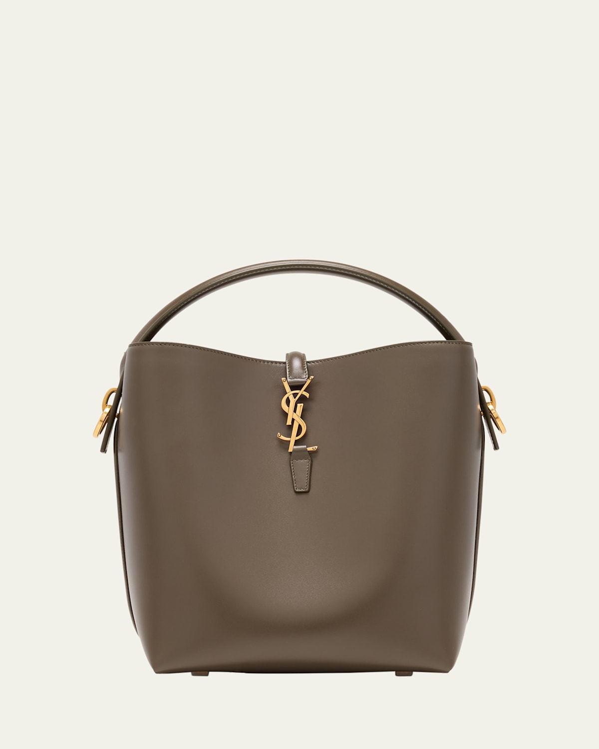 Saint Laurent Le 37 Bucket Bag In Deep Musk