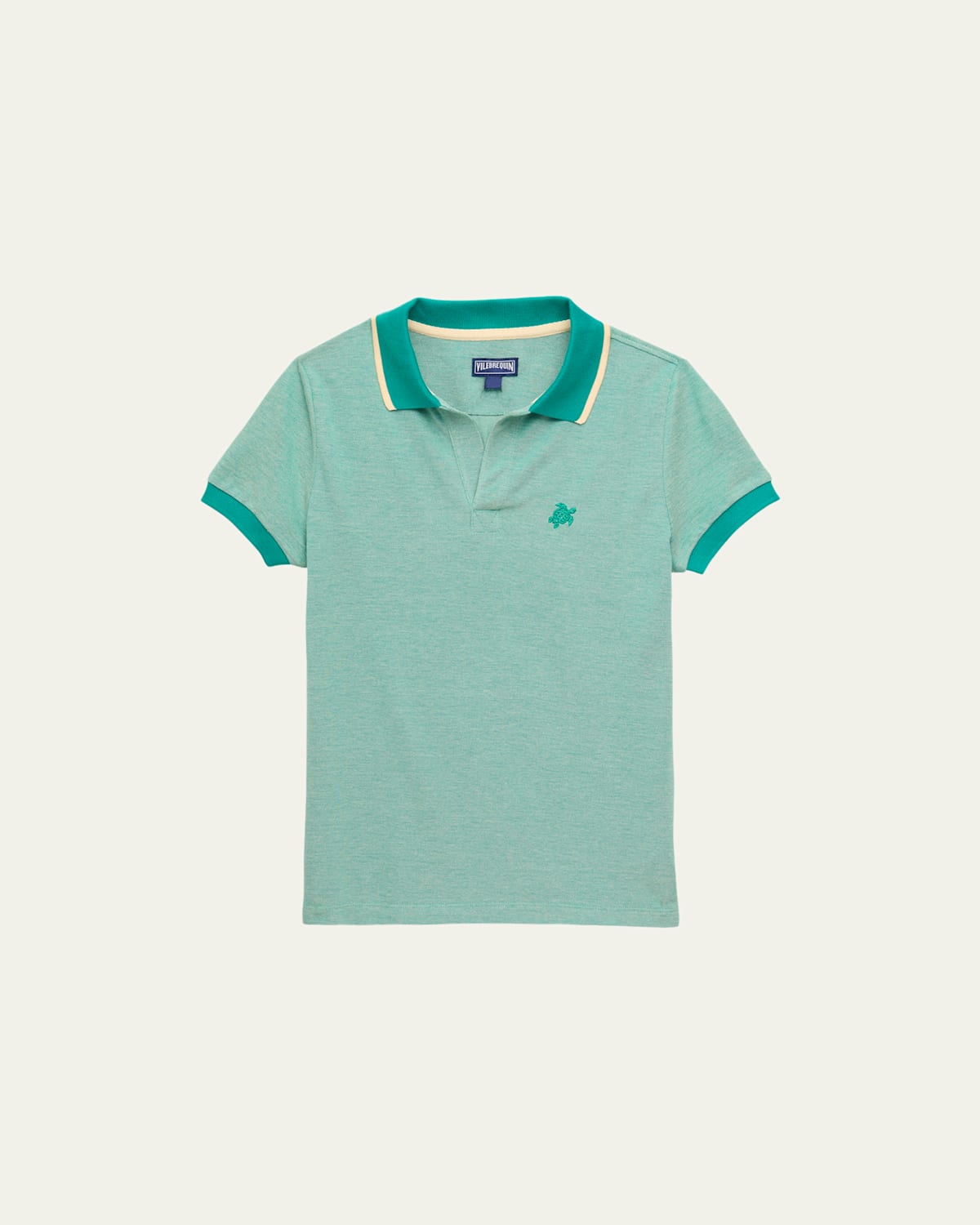 Boy's Cotton Pique Polo Shirt, Size 2-14