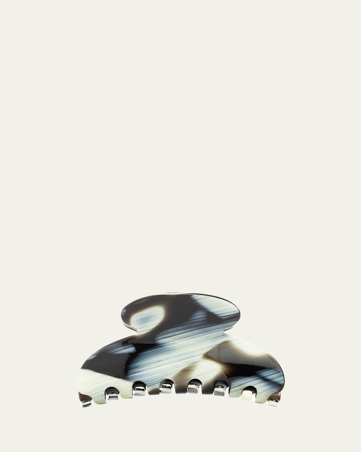 Horn-Patterned Couture Jaw Clip - Classic