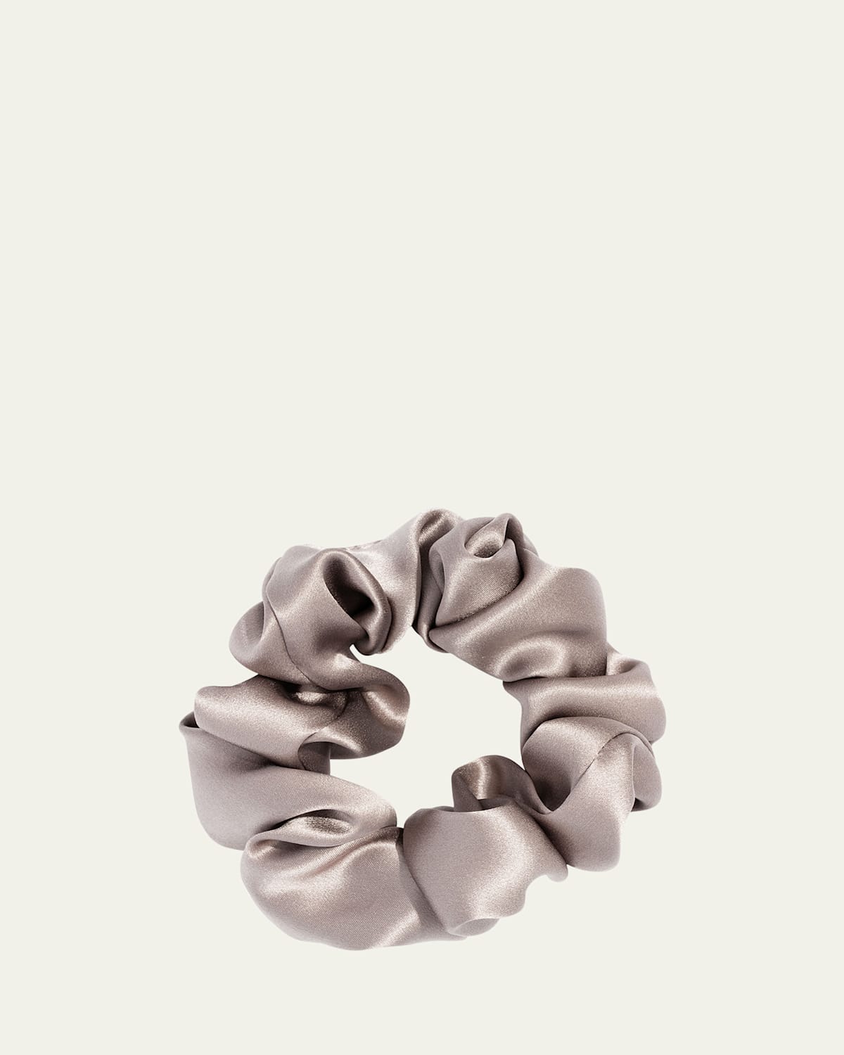 Silky Charmeuse Medium Pony Scrunchie