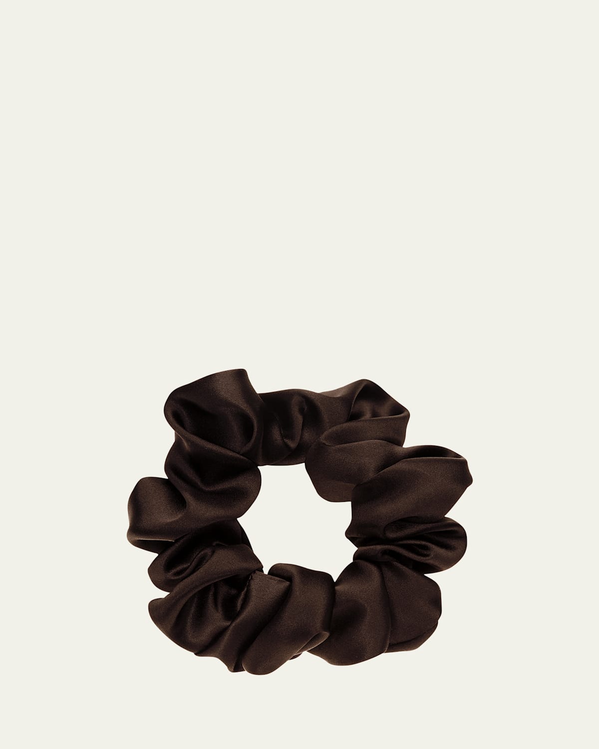 Silky Charmeuse Medium Pony Scrunchie