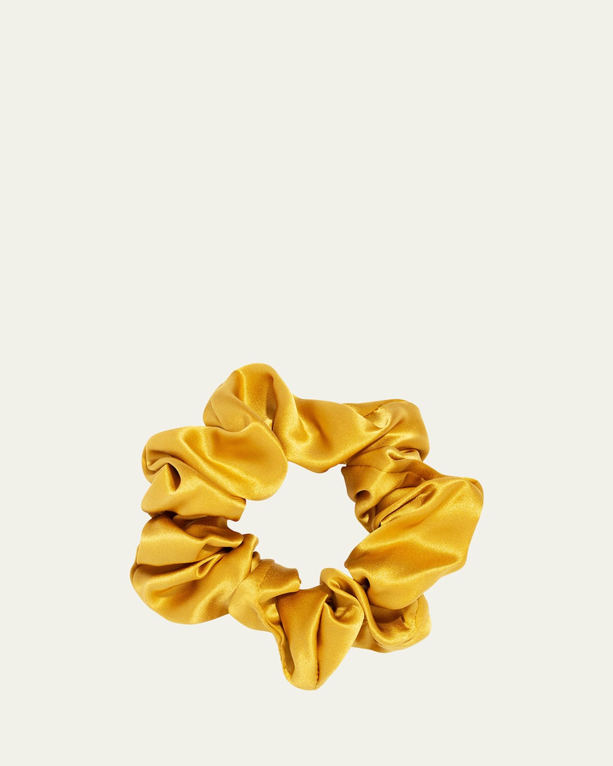 Silky Charmeuse Medium Pony Scrunchie