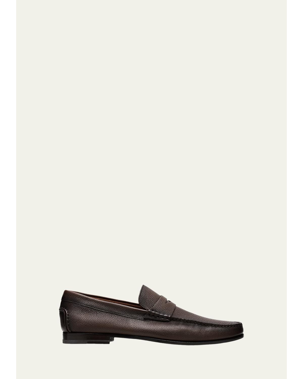 Men'S Ikangia Leather Penny Loafers
