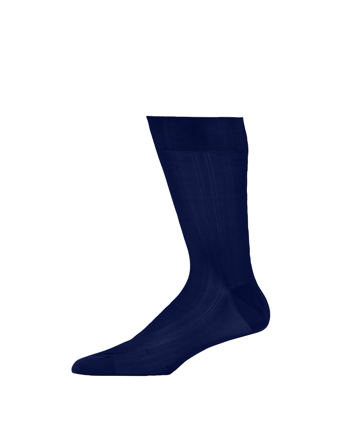 Bresciani en's Formal Silk Crew Socks | Thumbnail 2