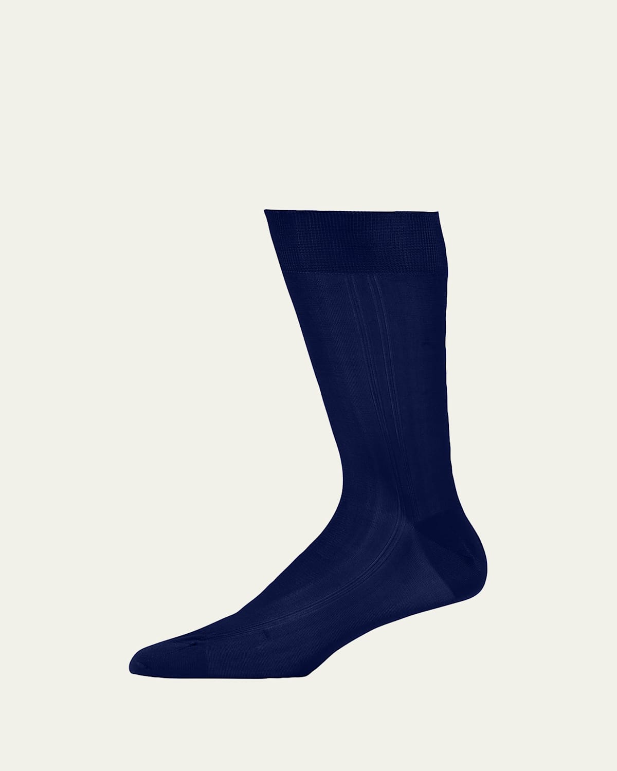 Bresciani en's Formal Silk Crew Socks