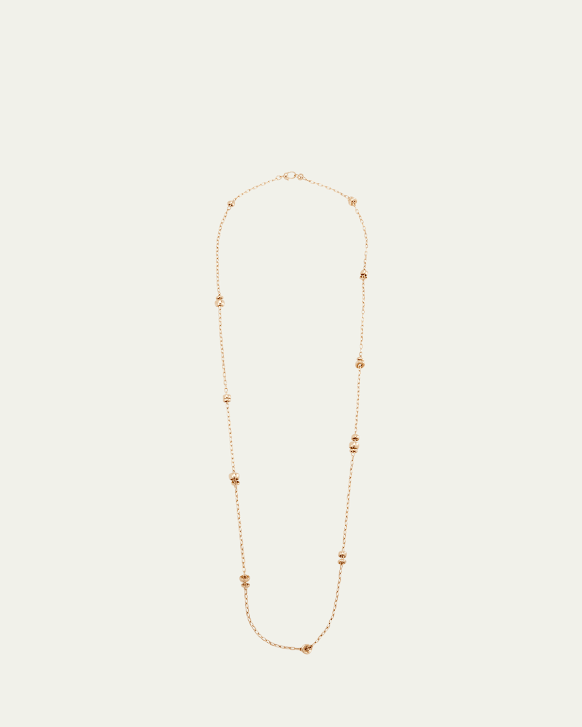 Iconica 18K Rose Gold Long Station Necklace