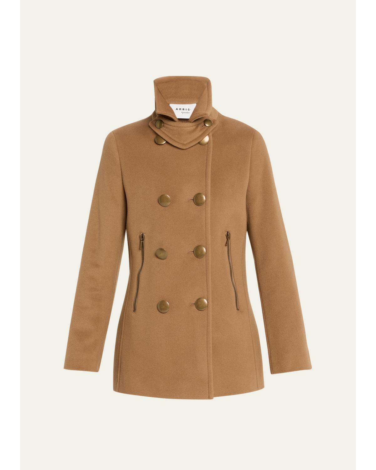 Cashmere And Wool-Blend Top Coat