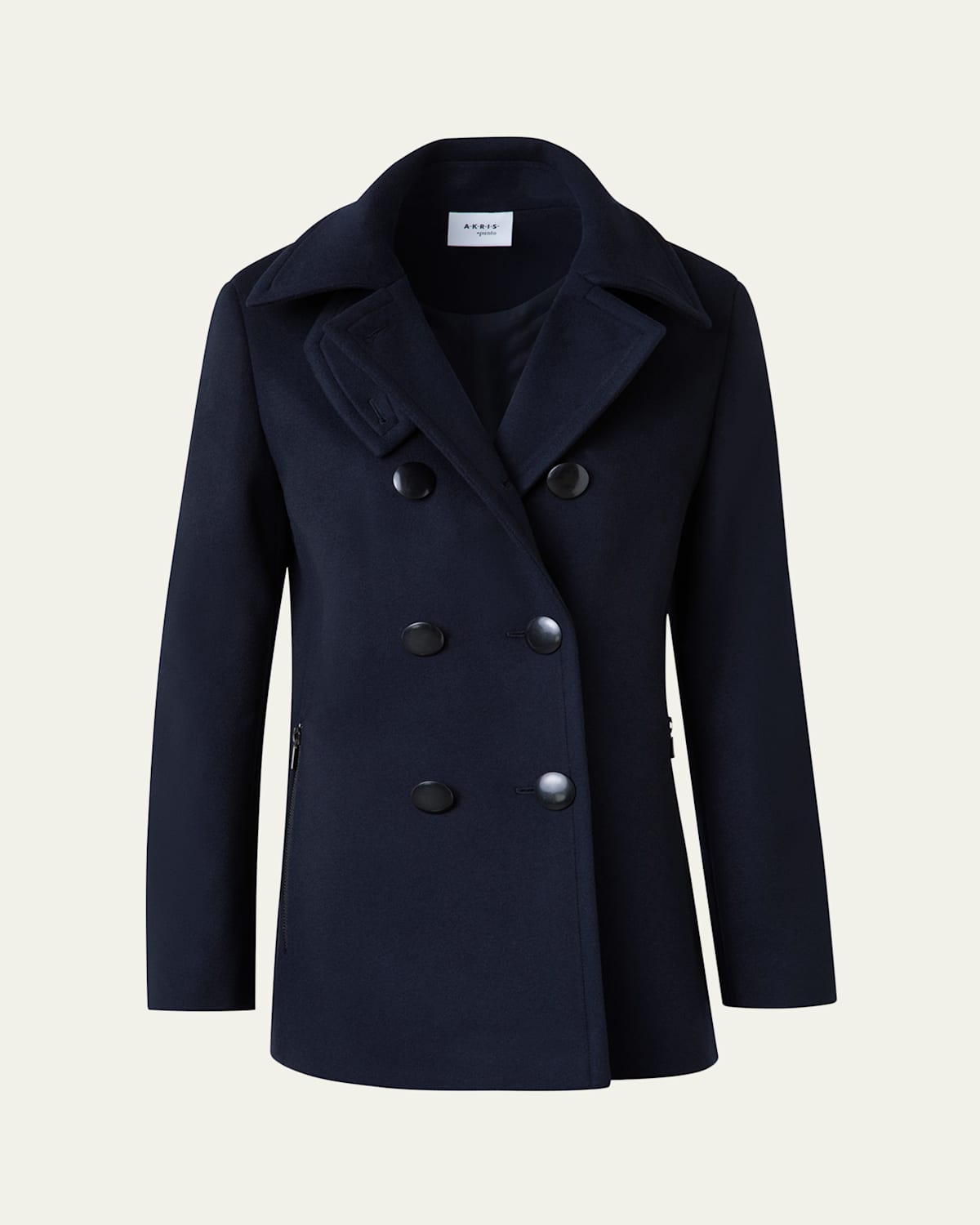 Cashmere and Wool-Blend Top Coat