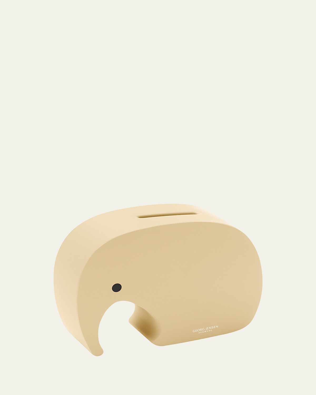 Georg Jensen Miniphant Money Box In Vanilla  Bean
