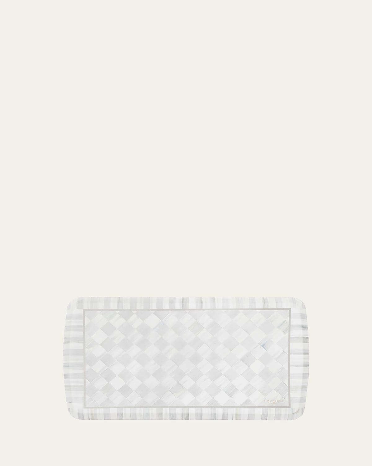 Mackenzie-childs Sterling Check Gel Pro Comfort Mat