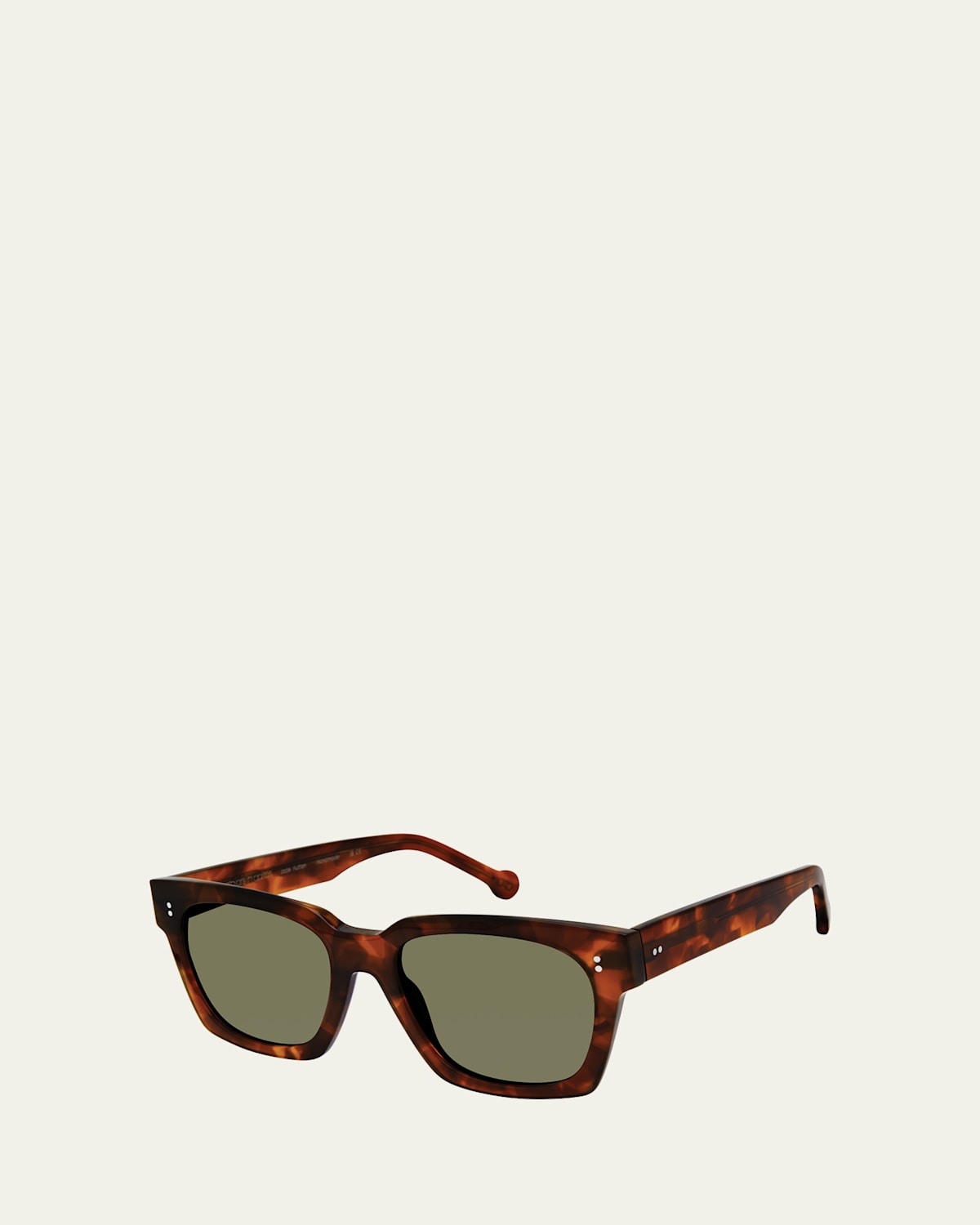 Tortoise Acetate Rectangle Sunglasses