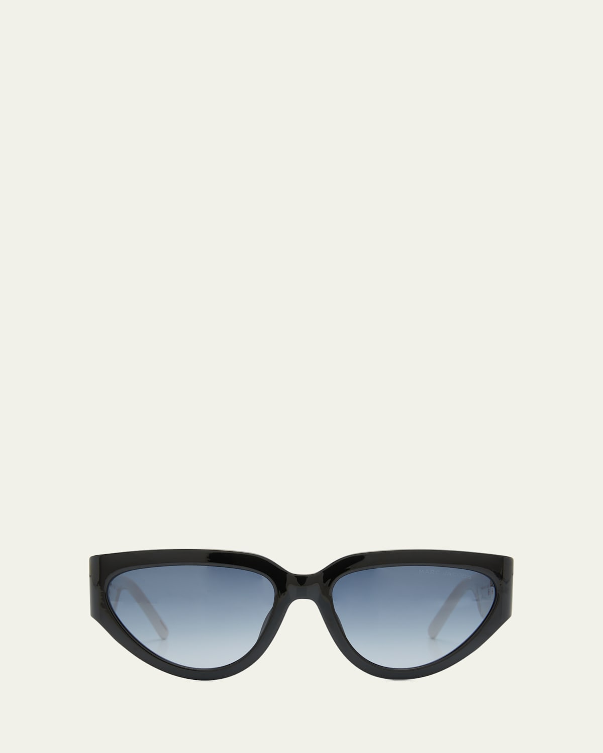 Marc Jacobs J Marc Logo Plastic Cat-eye Sunglasses In Blue