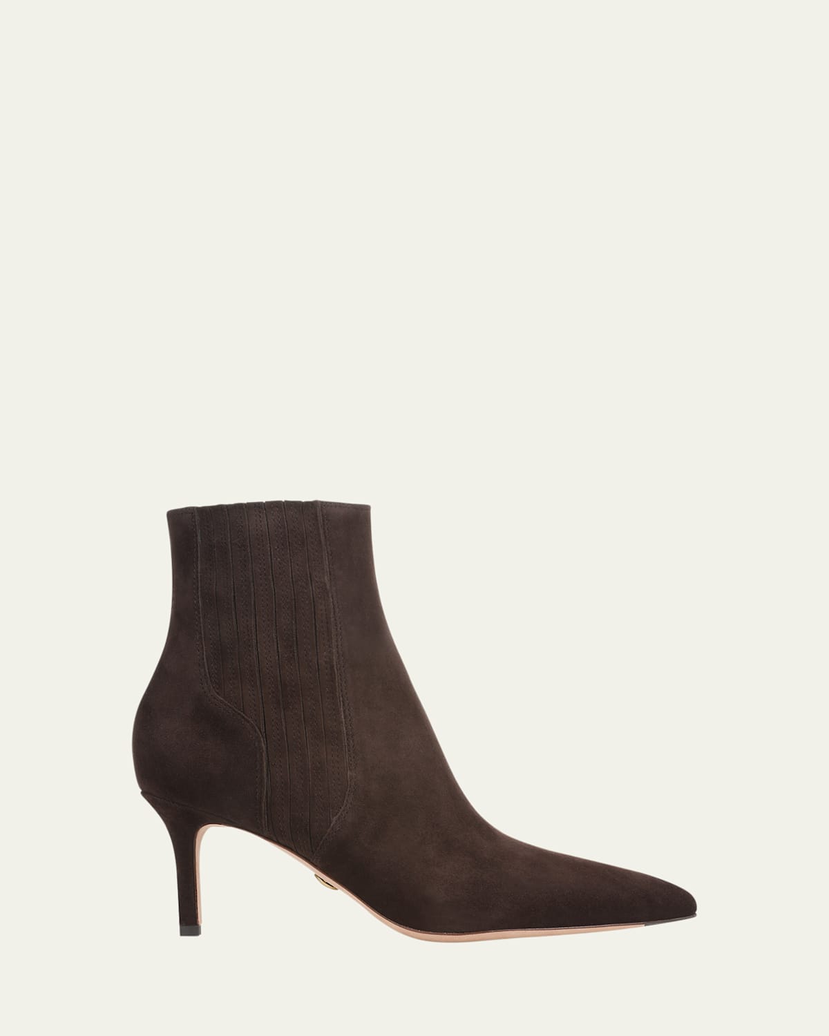 Lisa Suede Stiletto Ankle Booties