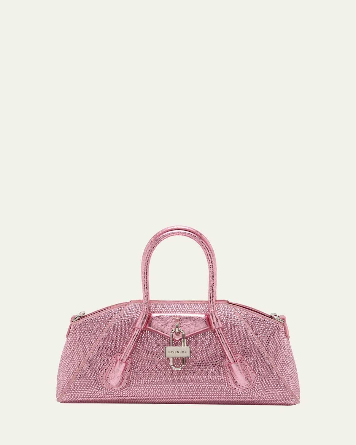 Antigona Stretch Mini Top Handle in Satin Strass