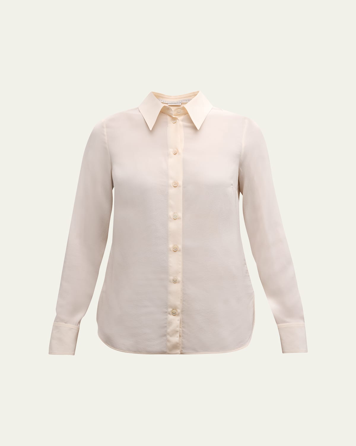 STELLA MCCARTNEY BUTTON DOWN SILK TOP 