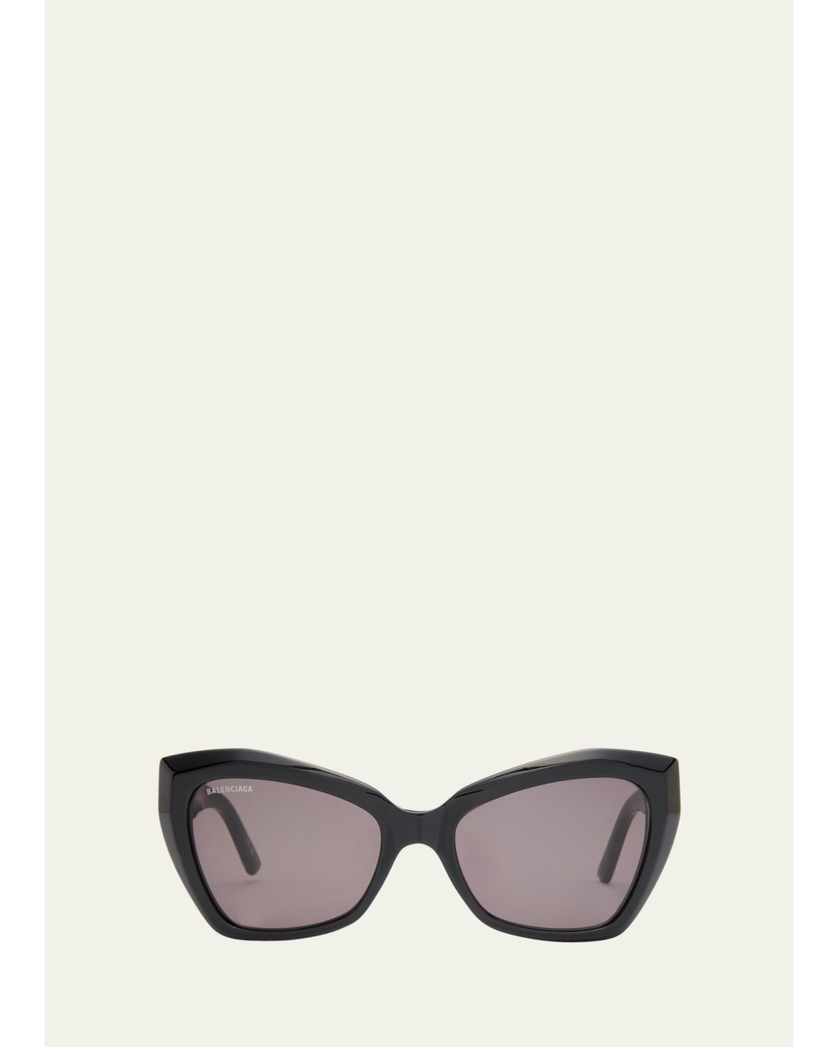 BB0271S Logo Acetate Butterfly Sunglasses