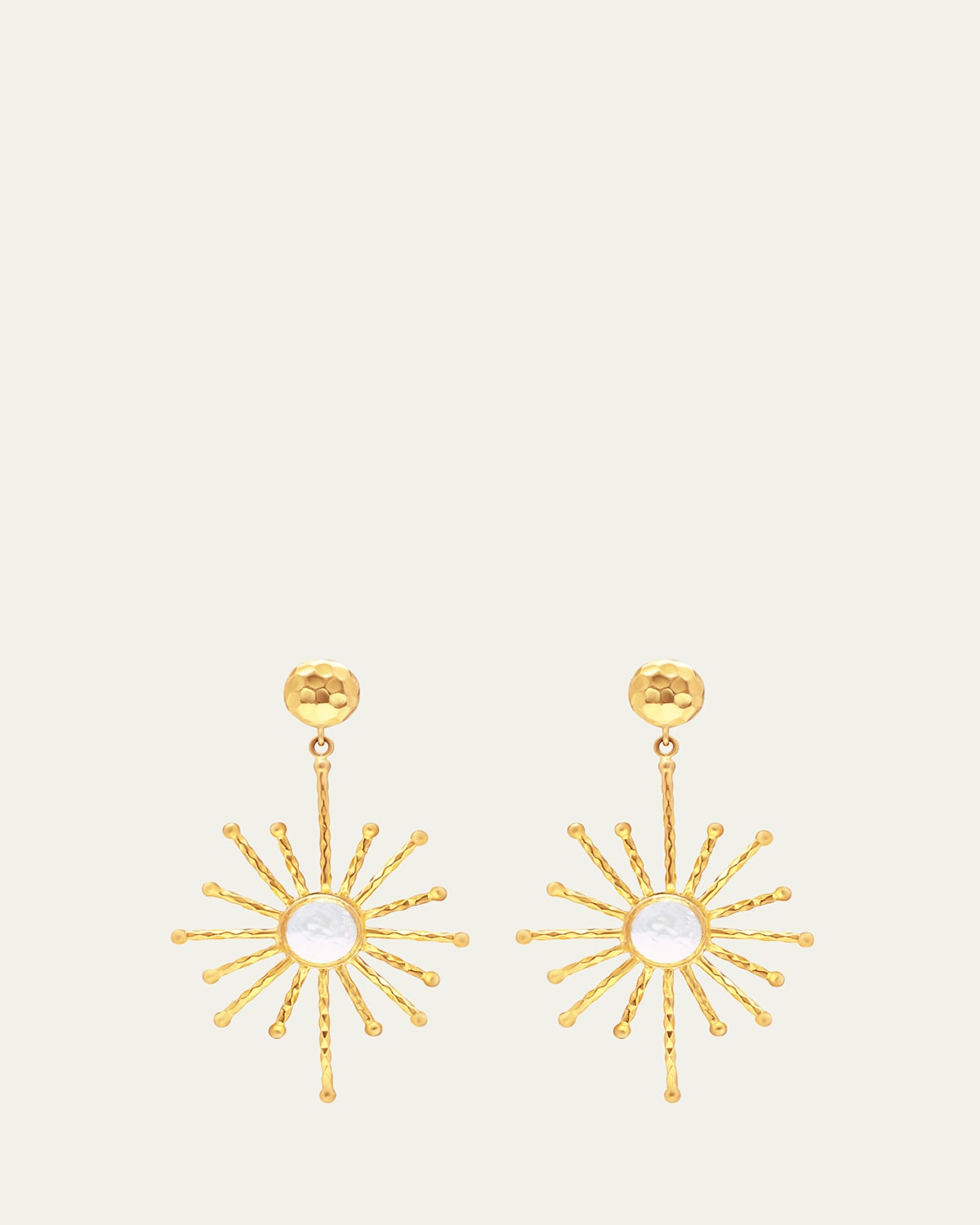V.BELLAN Star Earrings with Pearls