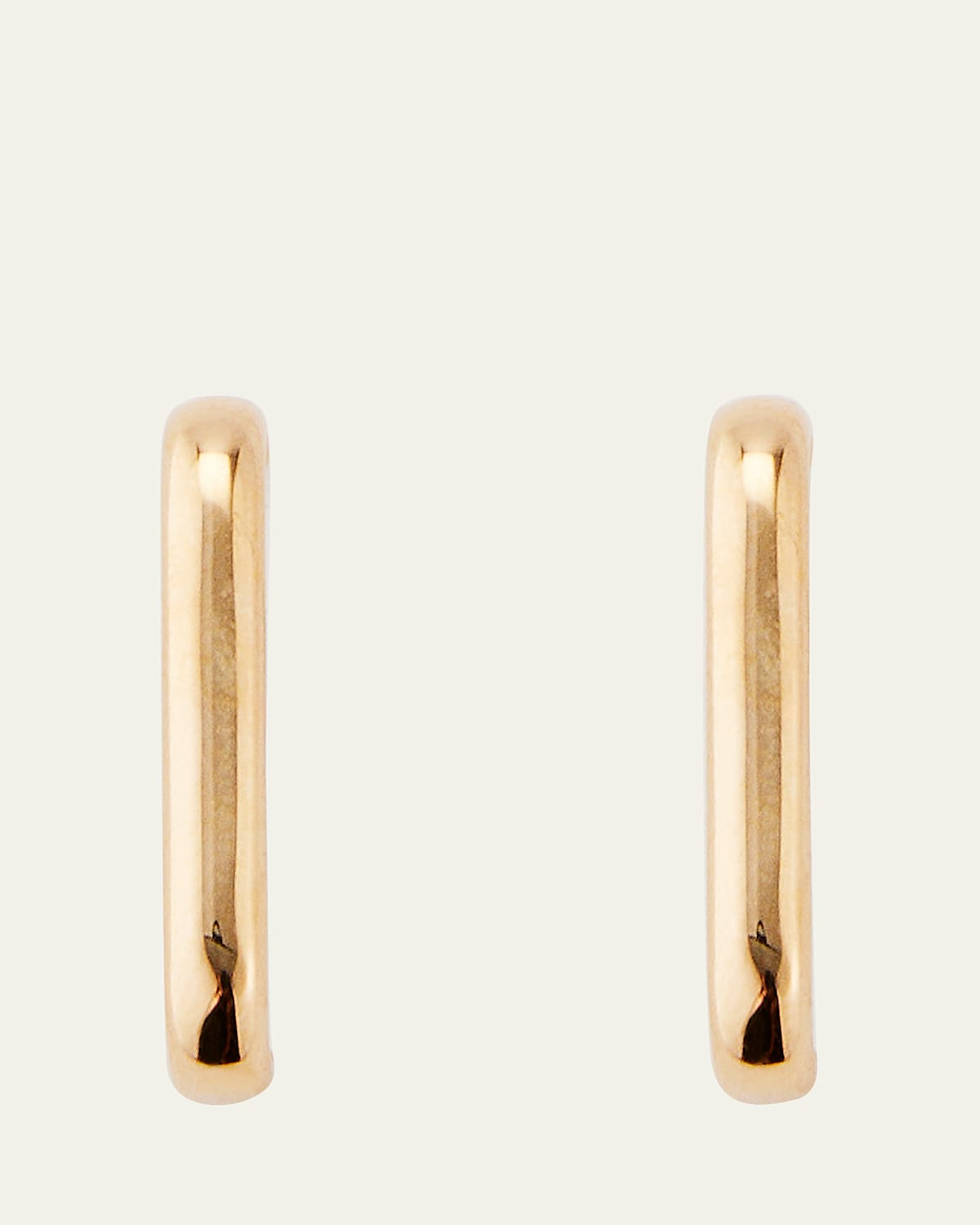 14k Gold Barre Earlobe Wrap Earrings