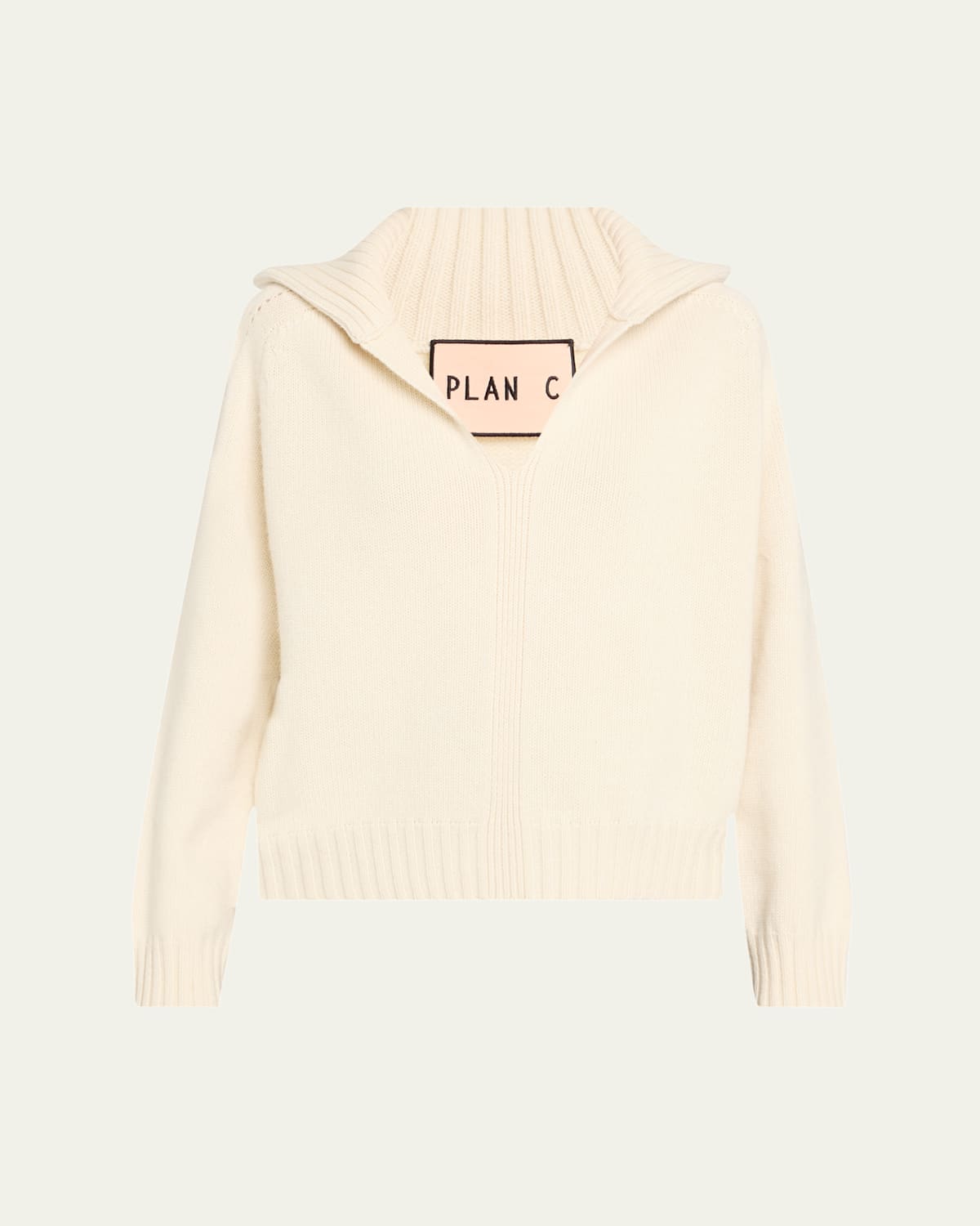 Cashmere Knit Polo Sweater
