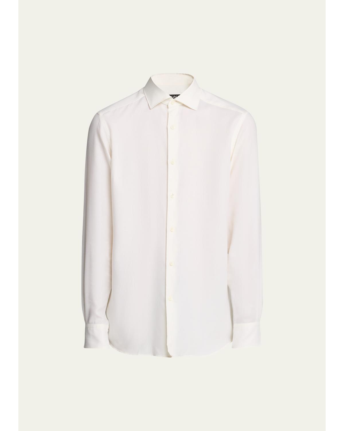 Men'S Cotton-Cashmere Cashco Sport Shirt