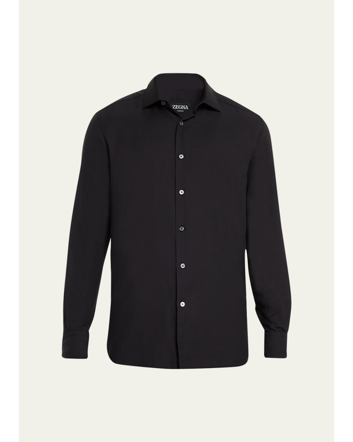Men'S Cashco Cashmere-Cotton Sport Shirt
