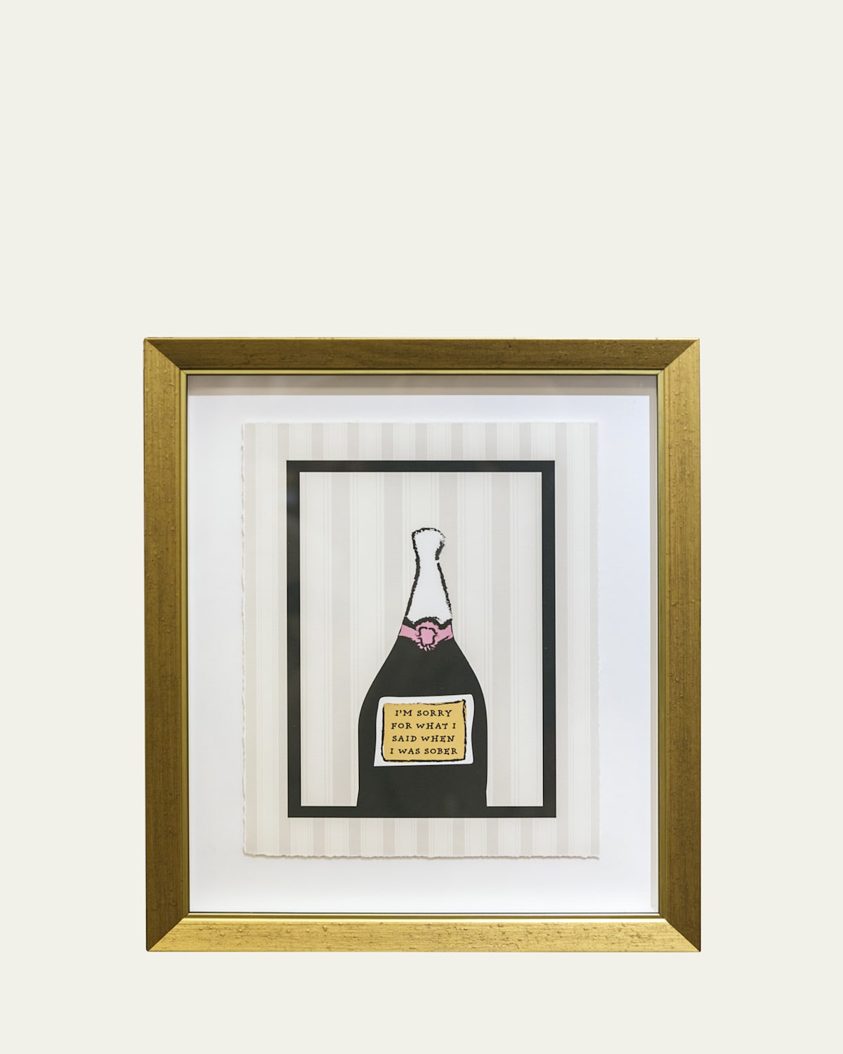 Nick Mele Fine Art "Text E" Print Wall Art