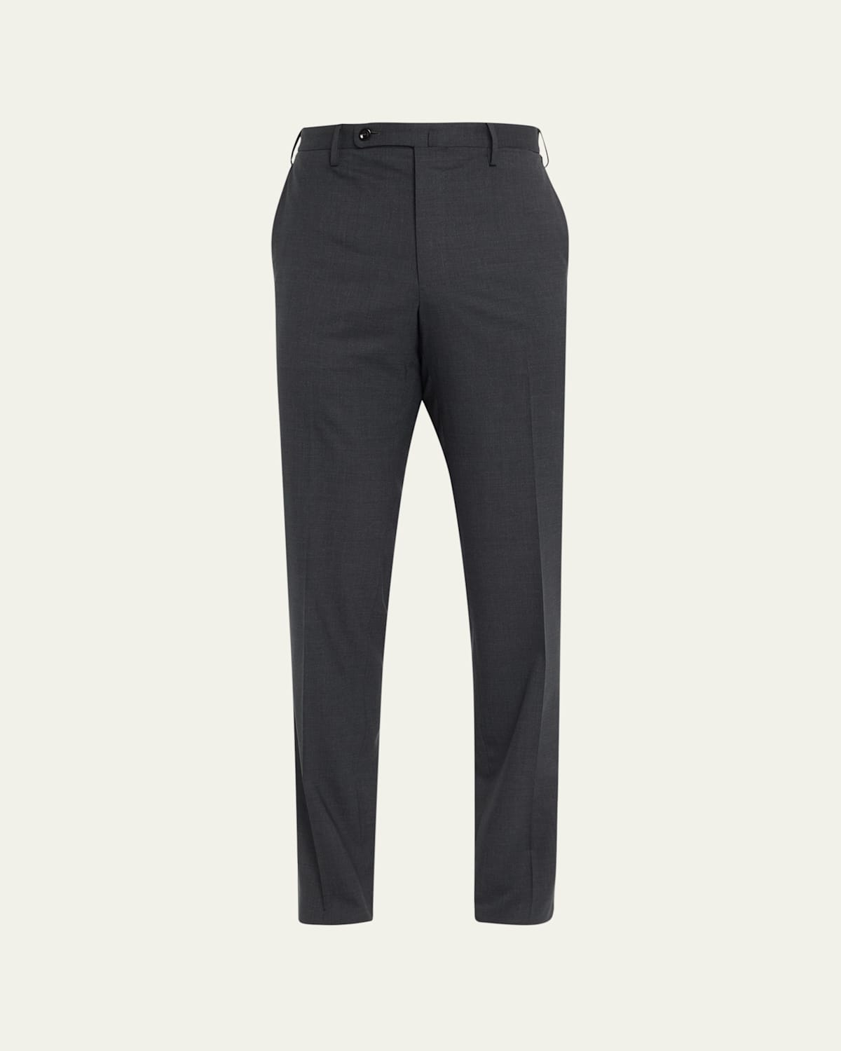 Incotex Men's Super 150s Wool Dress Pants In Grigio Chiaro