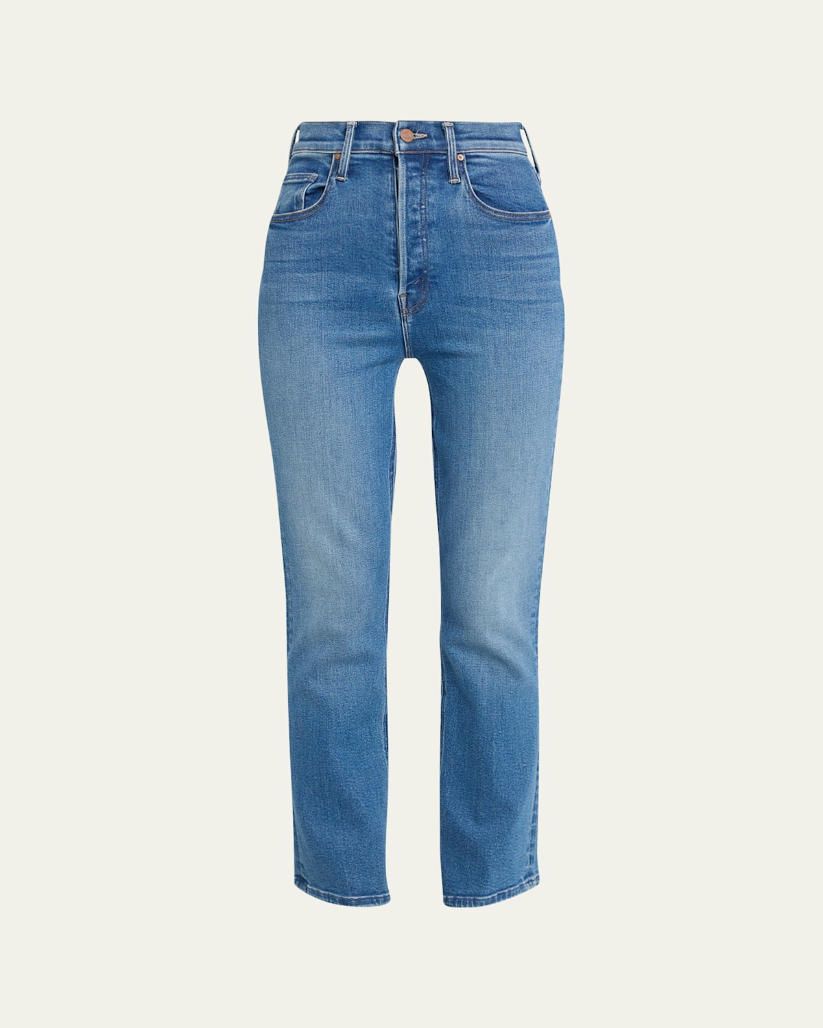 Mother The Tomcat High Rise Kick Flare Jeans In Layover In Work Hard
