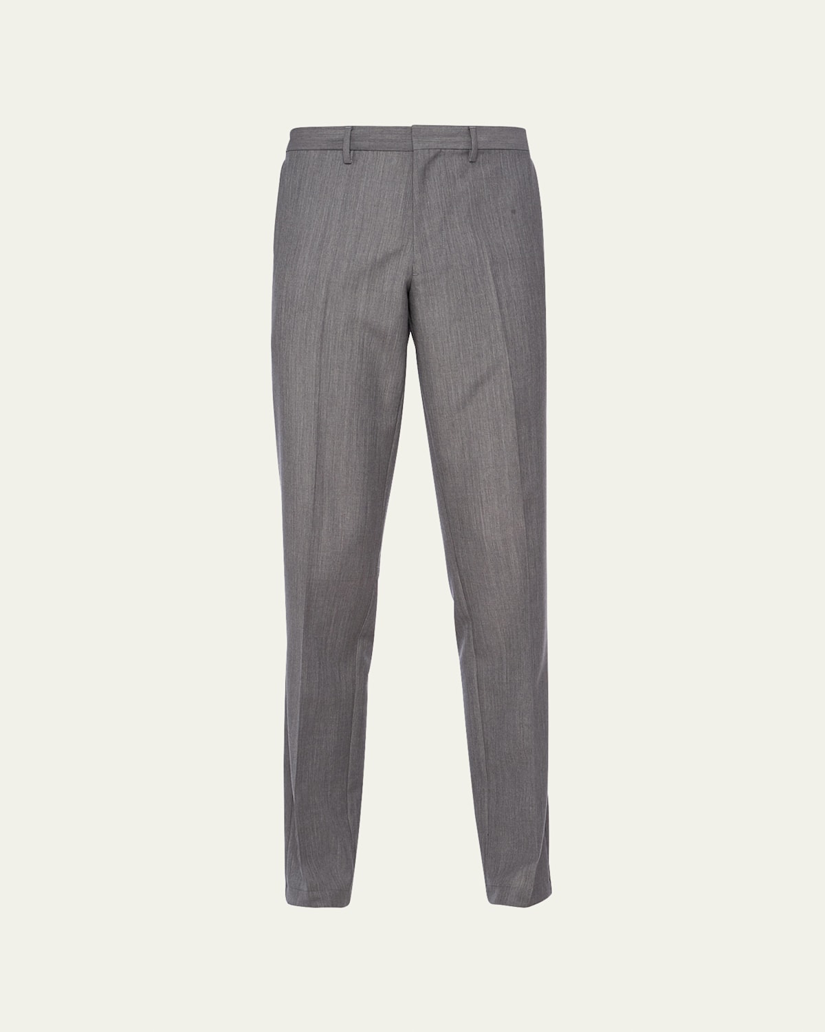 Men's Solid Wool-Mohair Pants