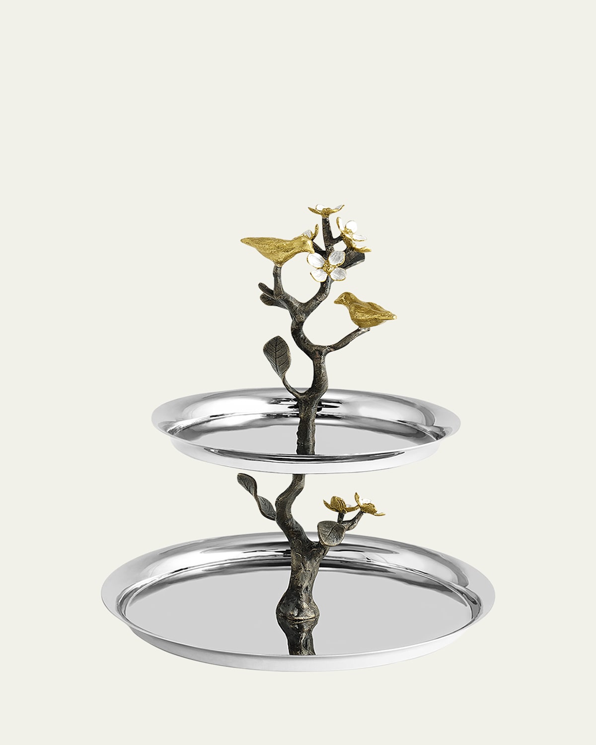 Michael Aram Lovebirds 2-tier Etagere