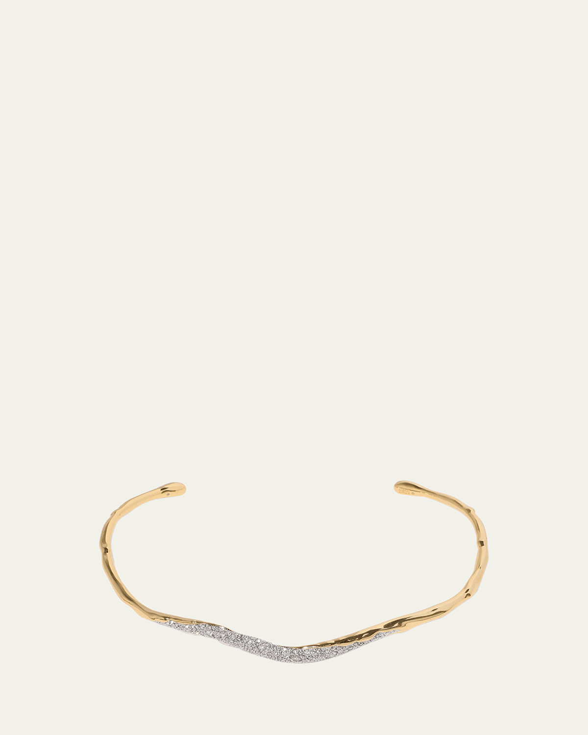 Solanales Crystal Skinny Collar Necklace